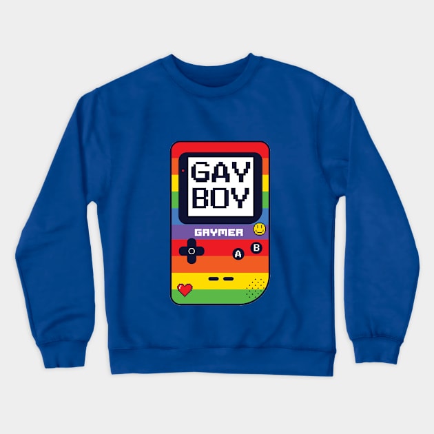 Gay Gamer Crewneck Sweatshirt by saif